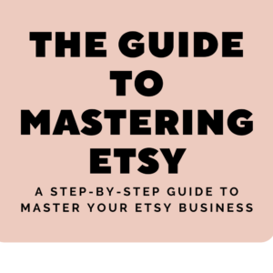 Ebook Mastering Etsy